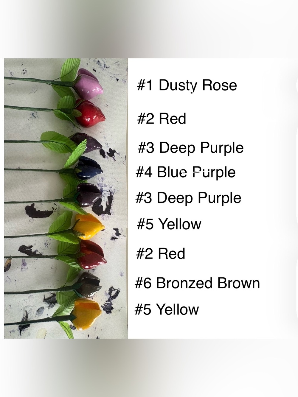 Seashell Rosebuds - Picture 9 of 10